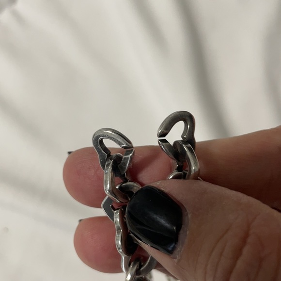 TIFFANY & Co. **RETIRED** Silver and Gold heartlinked bracelet - Picture 4 of 5